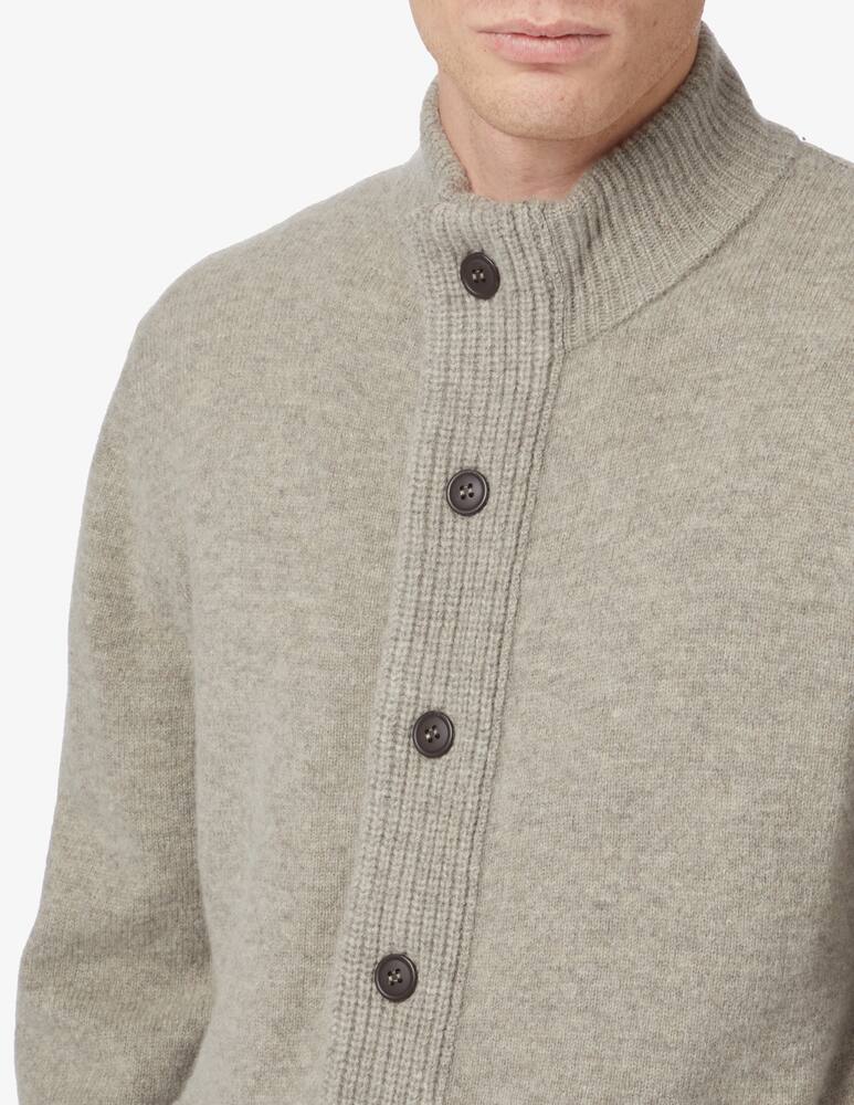 rinascente Barbour Cardigan in lana merino - Grigio