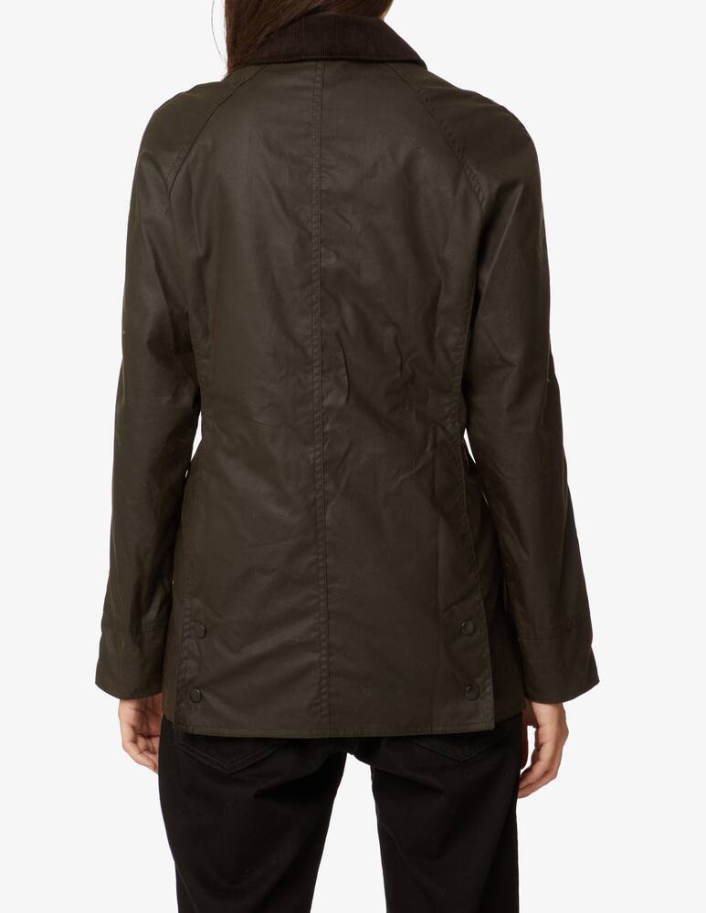 rinascente Barbour Beadnell waxed cotton jacket - Olive