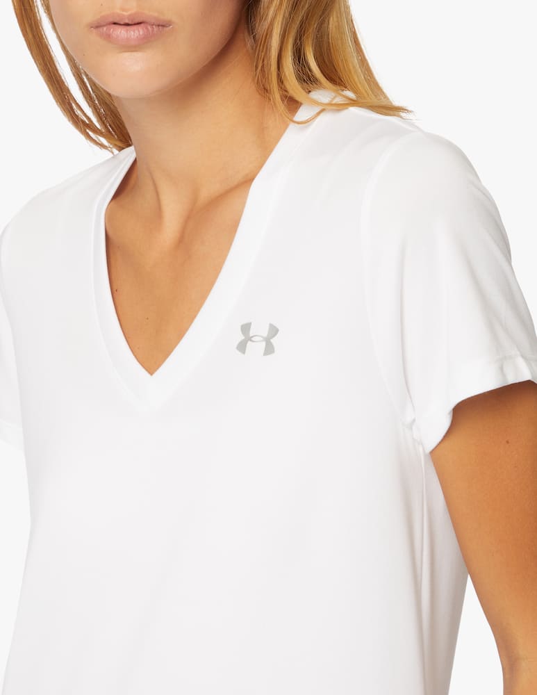 Shop Under Armour V neck sport tshirt on Rinascente