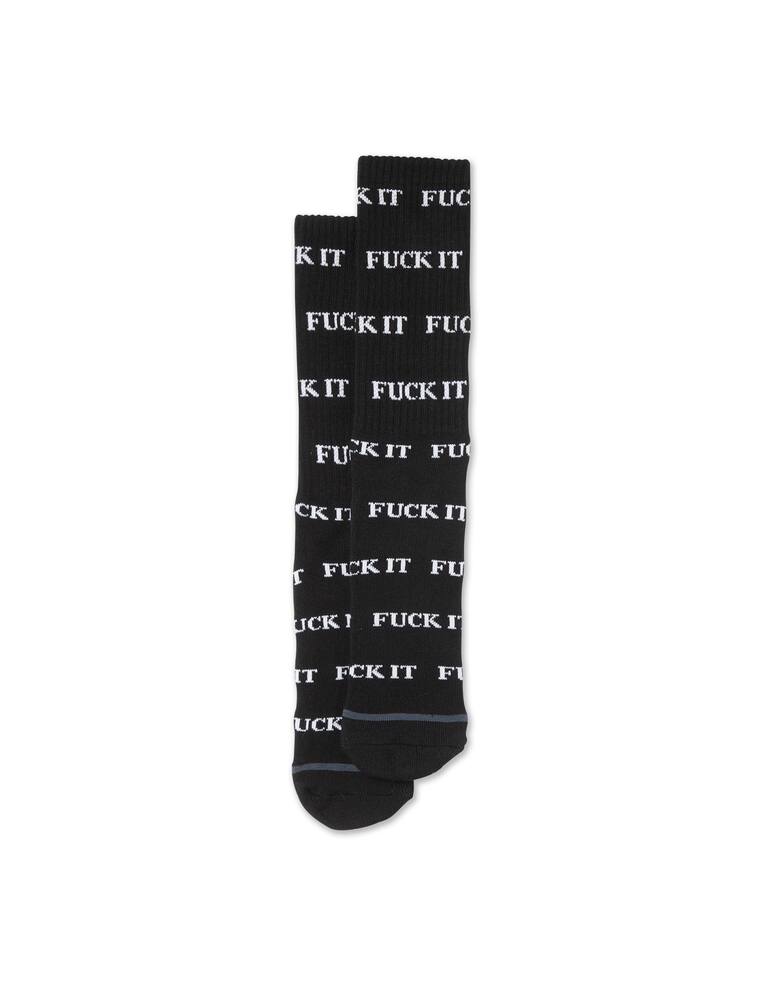 rinascente Huf Fuck it socks - black