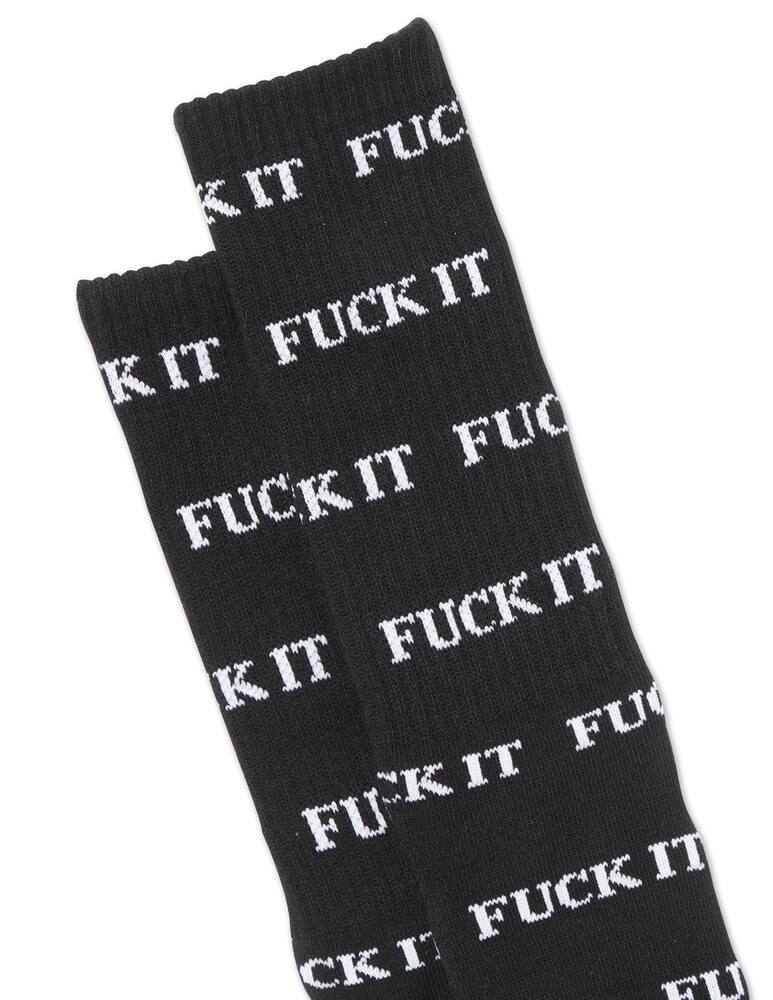 rinascente Huf Fuck it socks - black