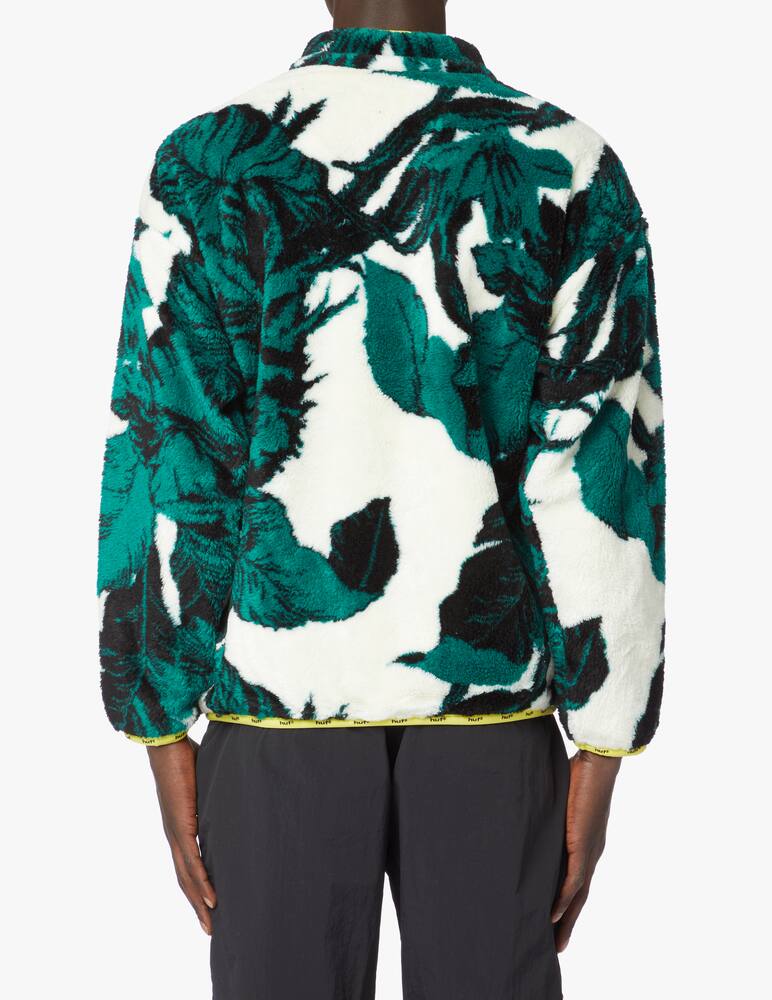 rinascente Huf Pile sativa floral sherpa con zip