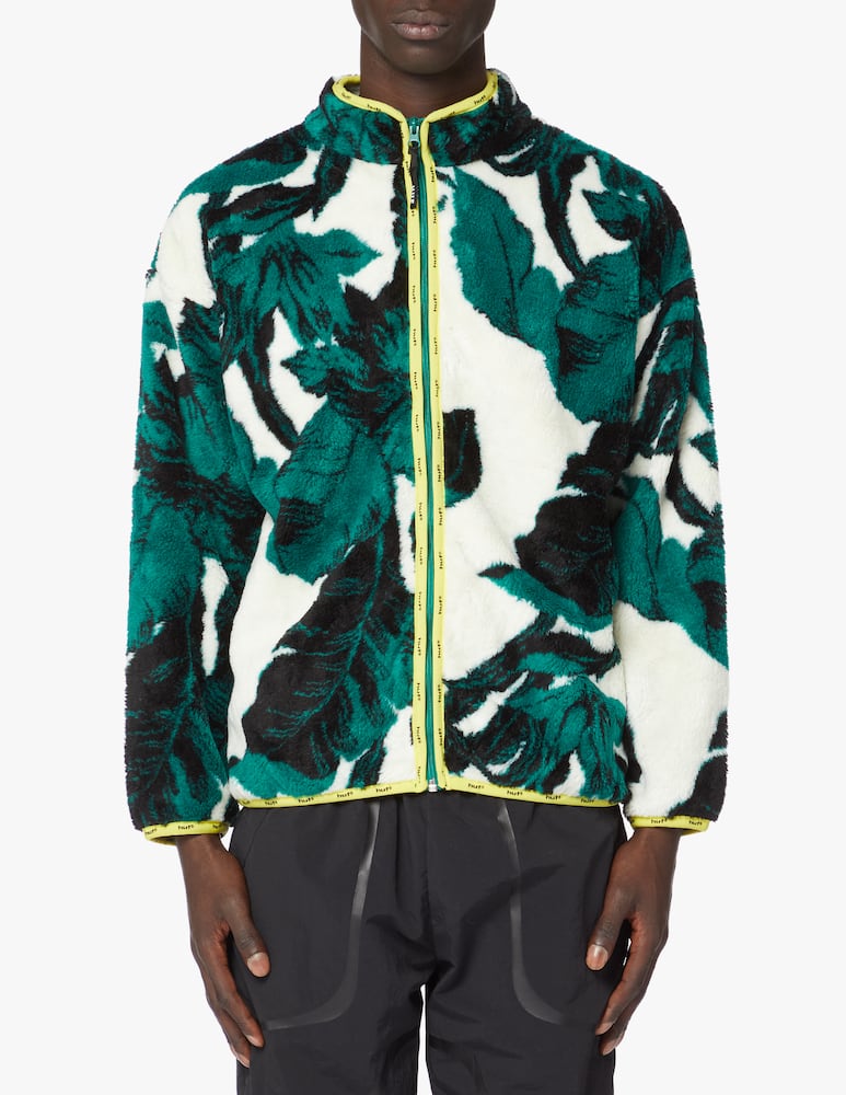 rinascente Huf Pile sativa floral sherpa con zip