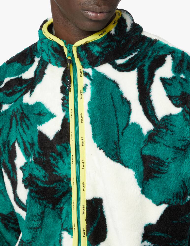 rinascente Huf Pile sativa floral sherpa con zip