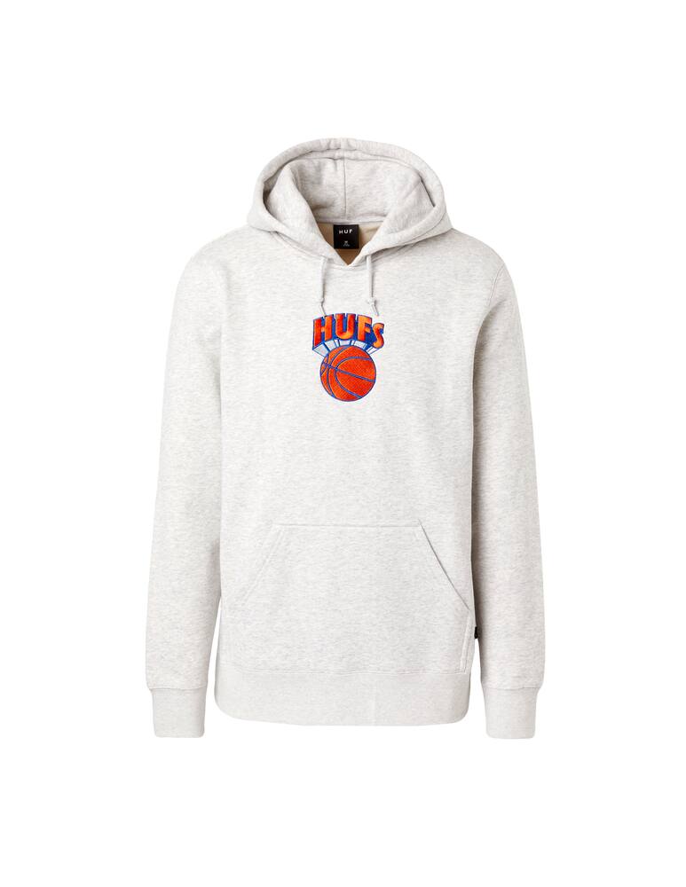 rinascente Huf Eastern logo basket hoodie - grey