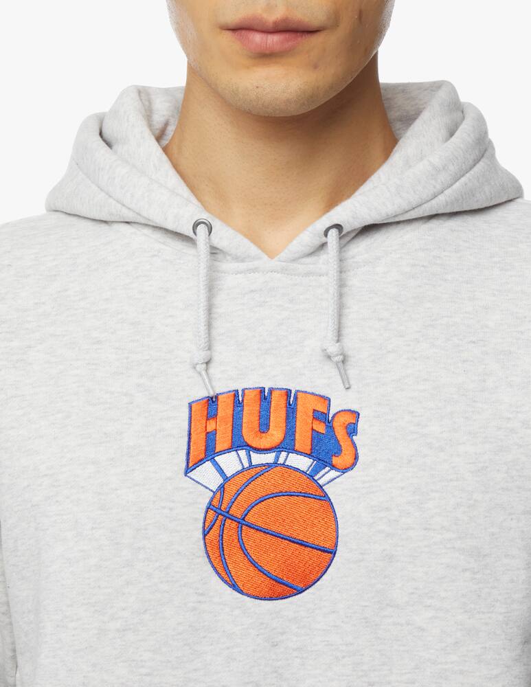 rinascente Huf Eastern logo basket hoodie - grey
