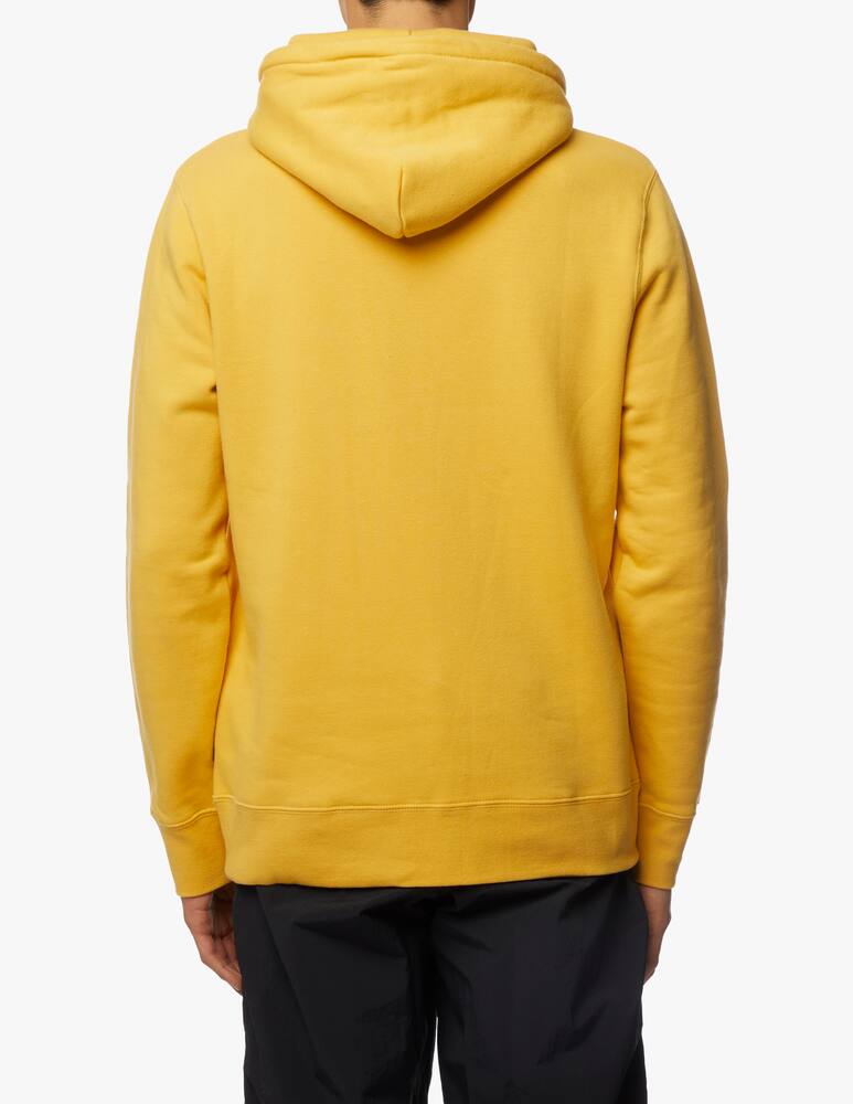 rinascente Huf Felpa con cappuccio spectrum logo geometrico - giallo