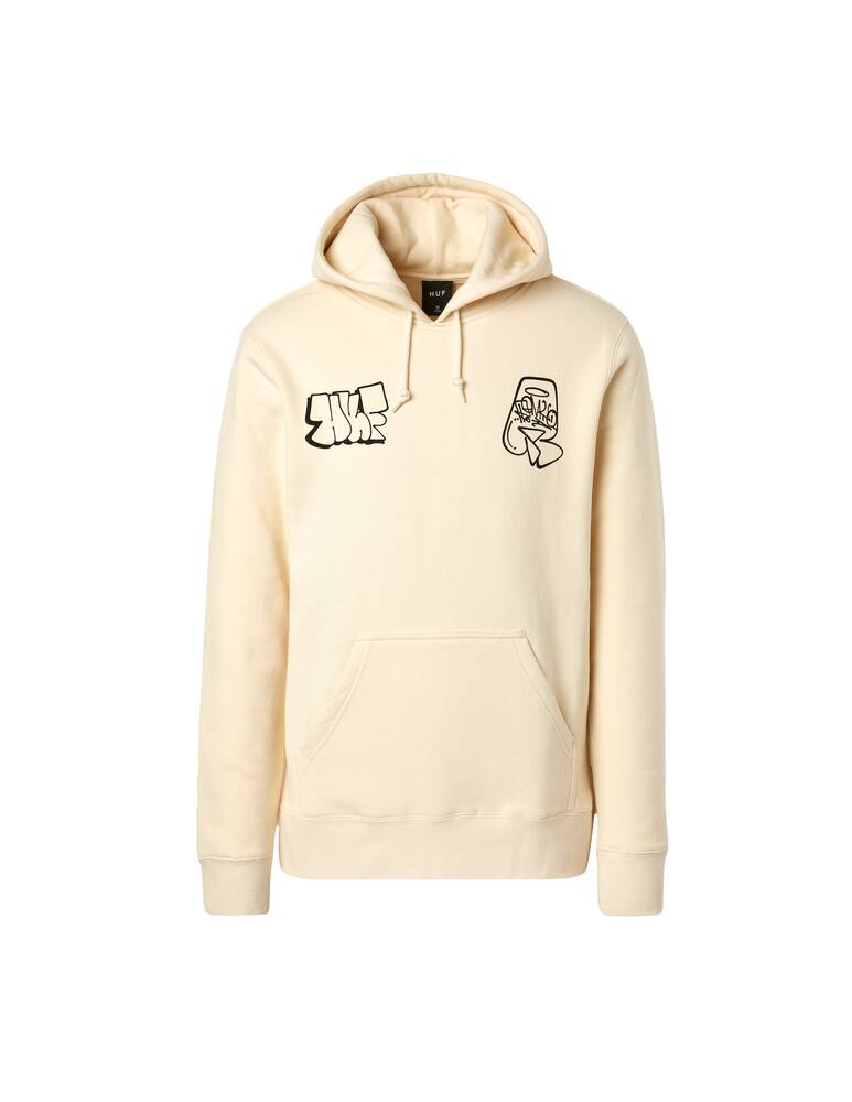 rinascente Huf Remio writer dog hoodie - white
