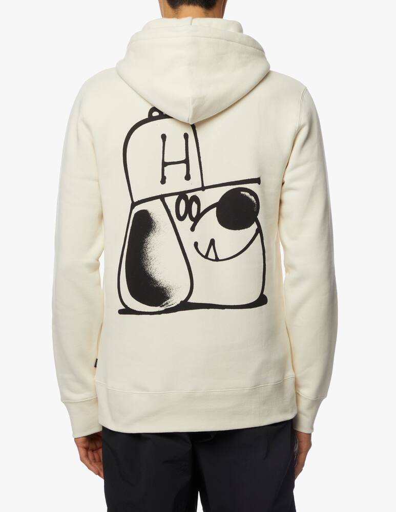 rinascente Huf Remio writer dog hoodie - white