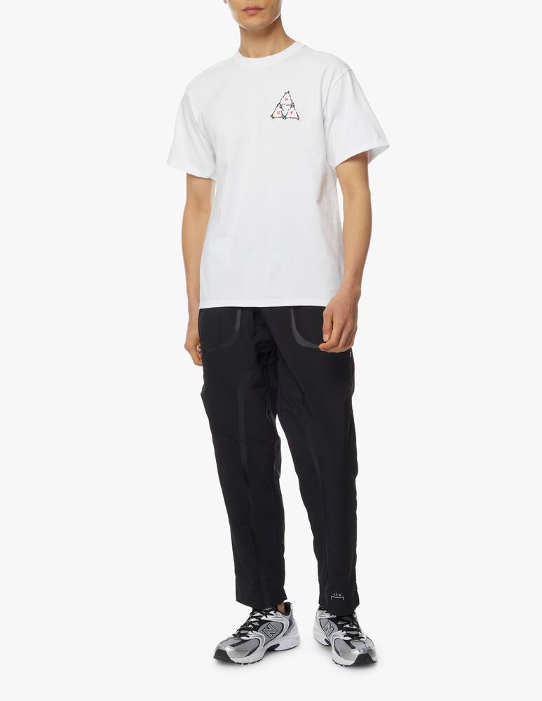 rinascente Huf T-shirt logo broken bones - white