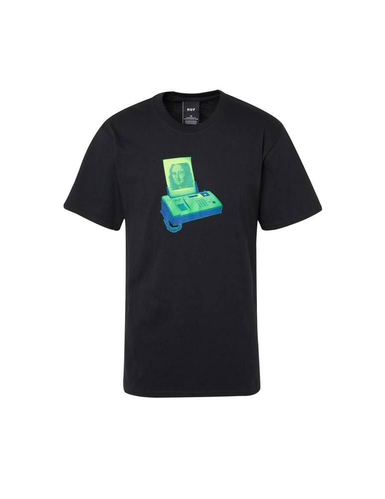 rinascente Huf T-shirt mona lisa facts - black