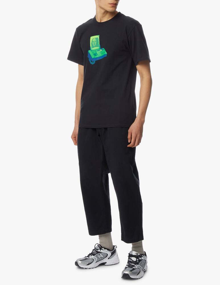 rinascente Huf T-shirt mona lisa facts - black