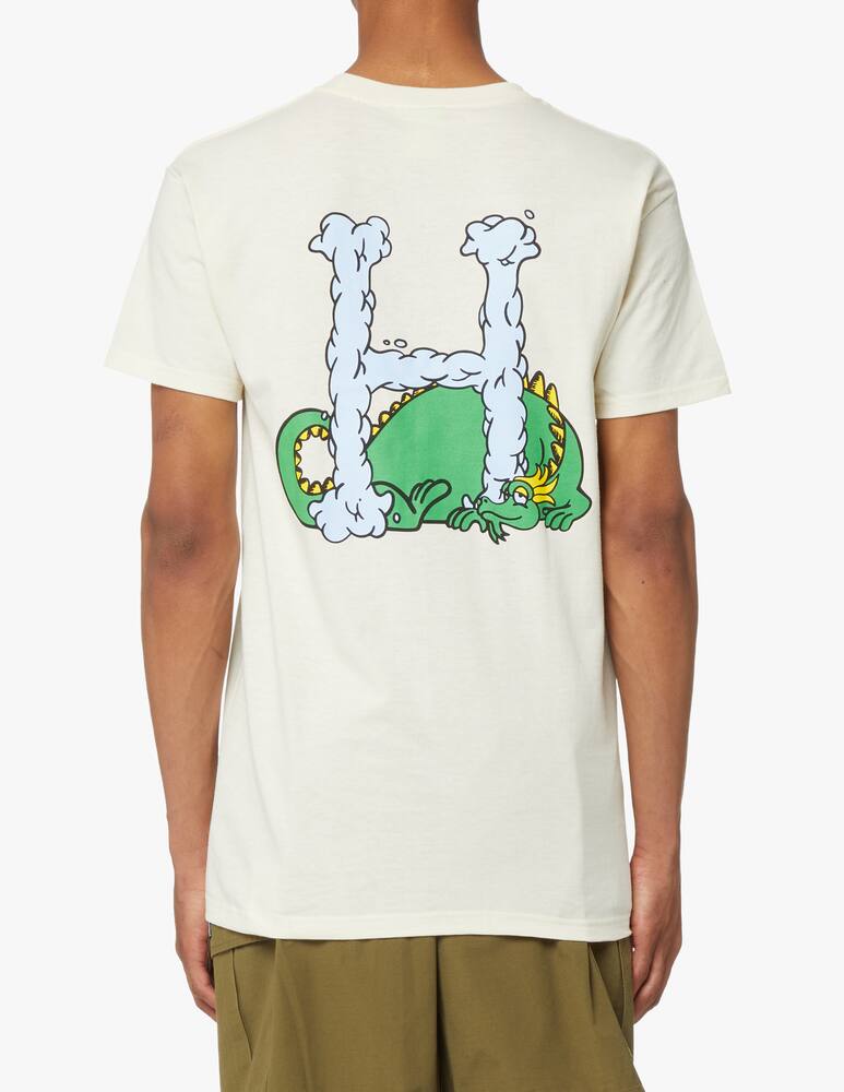 rinascente Huf T-shirt dragon+h back - beige