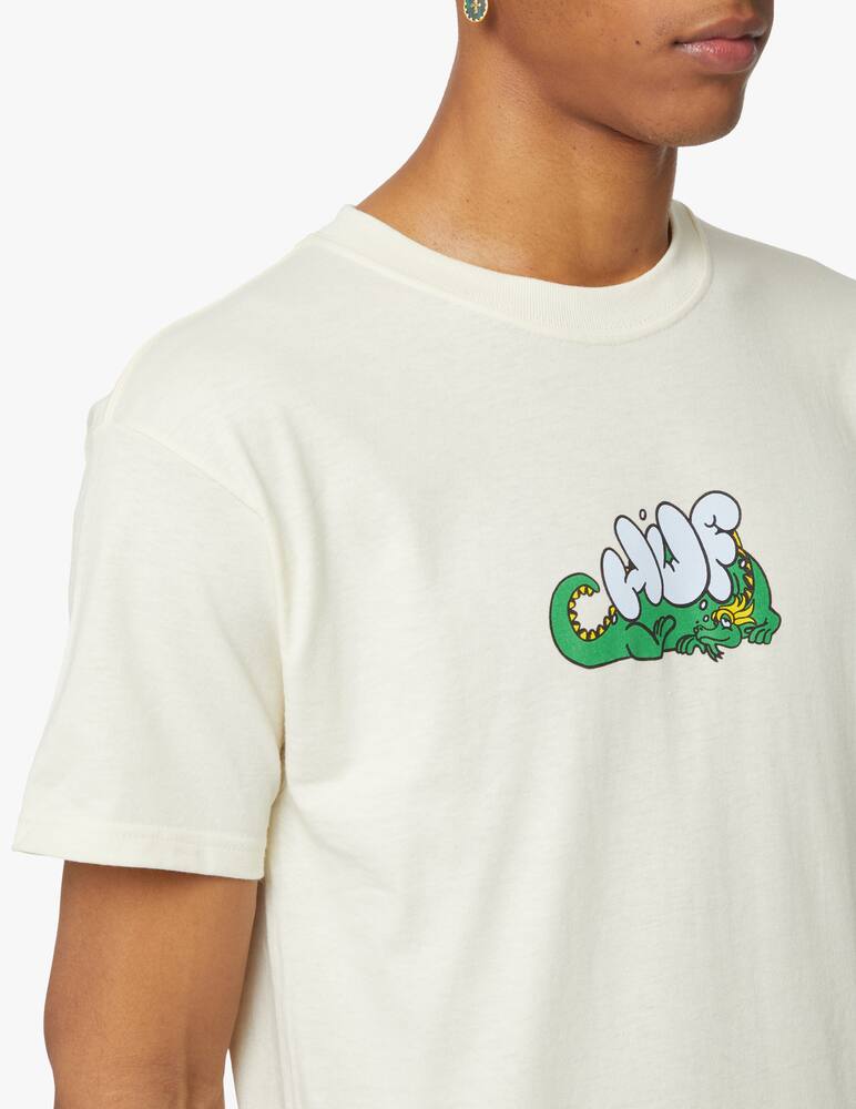 rinascente Huf T-shirt dragon+h back - beige