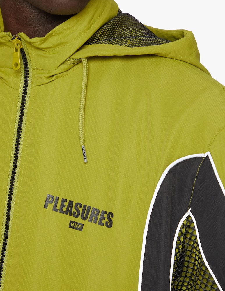 Huf Huf x pleasures jacket nylon ripstop darton - Verde - picture 4 Huf Huf x pleasures jacket nylon ripstop darton - Verde - picture 4