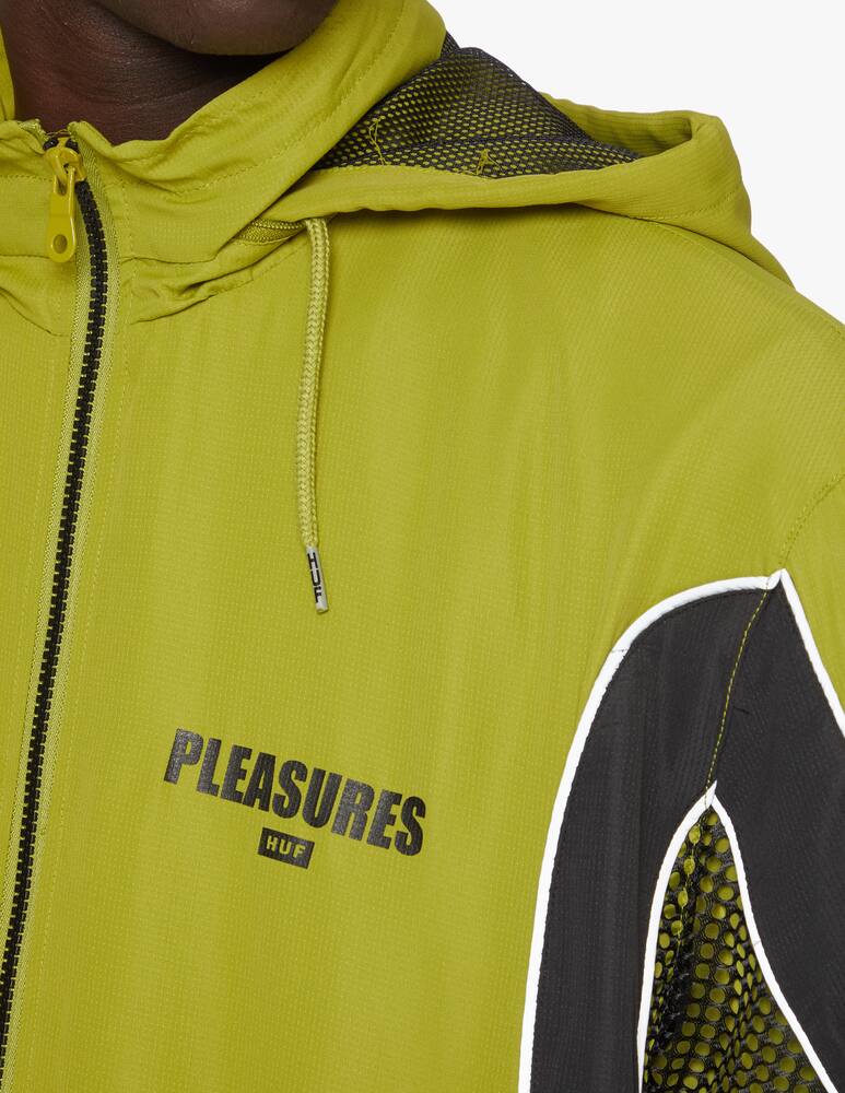 rinascente Huf Huf x pleasures jacket nylon ripstop darton - Verde