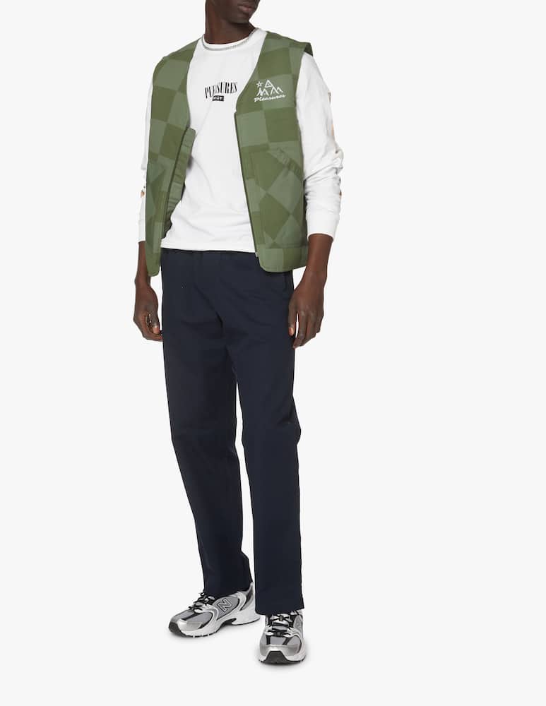 rinascente Huf Smanicato in nylon a quadri midland huf x pleasures - Verde