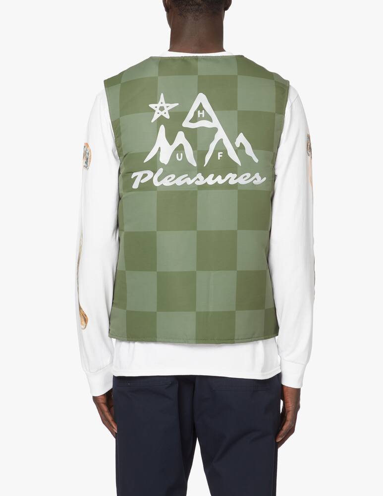Huf Smanicato in nylon a quadri midland huf x pleasures - Verde - immagine 3 Huf Smanicato in nylon a quadri midland huf x pleasures - Verde - immagine 3
