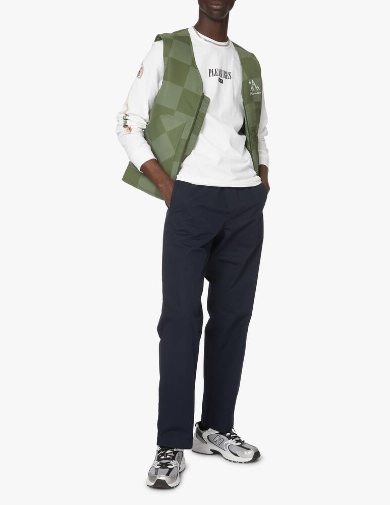 rinascente Huf Huf x pleasures maglietta manica lunga medusa pore - Bianco