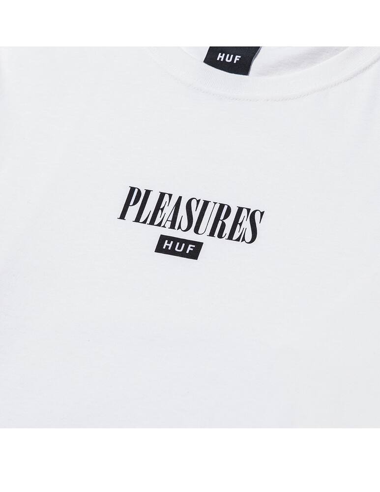 rinascente Huf Huf x pleasures maglietta manica lunga medusa pore - Bianco