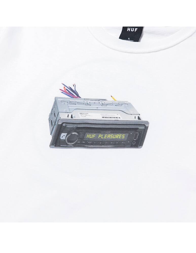 rinascente Huf Huf x pleasures tee auto radio head unit - Bianco