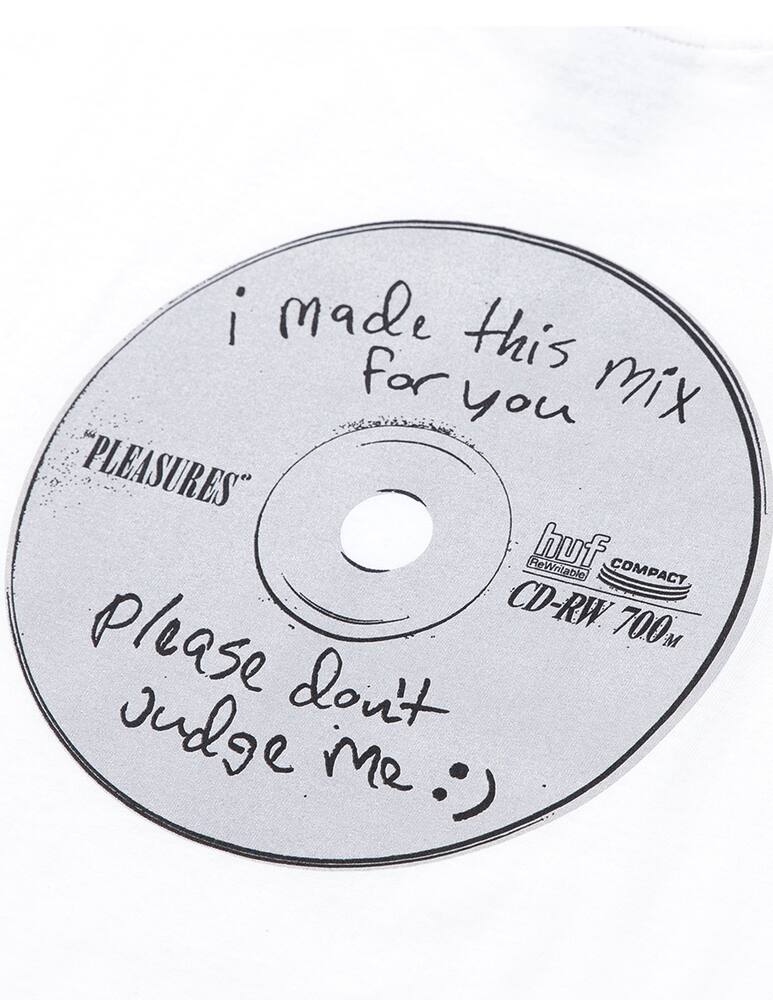 rinascente Huf Huf x pleasures tee auto radio head unit - Bianco