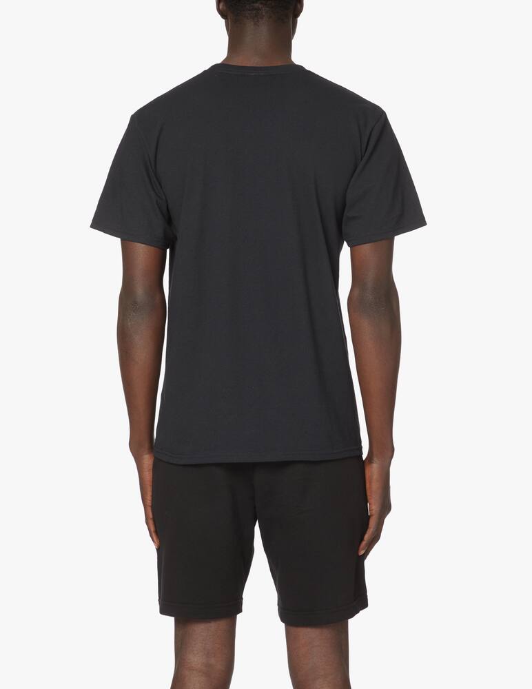 rinascente Huf Huf x pleasures tee police gang control - Nero