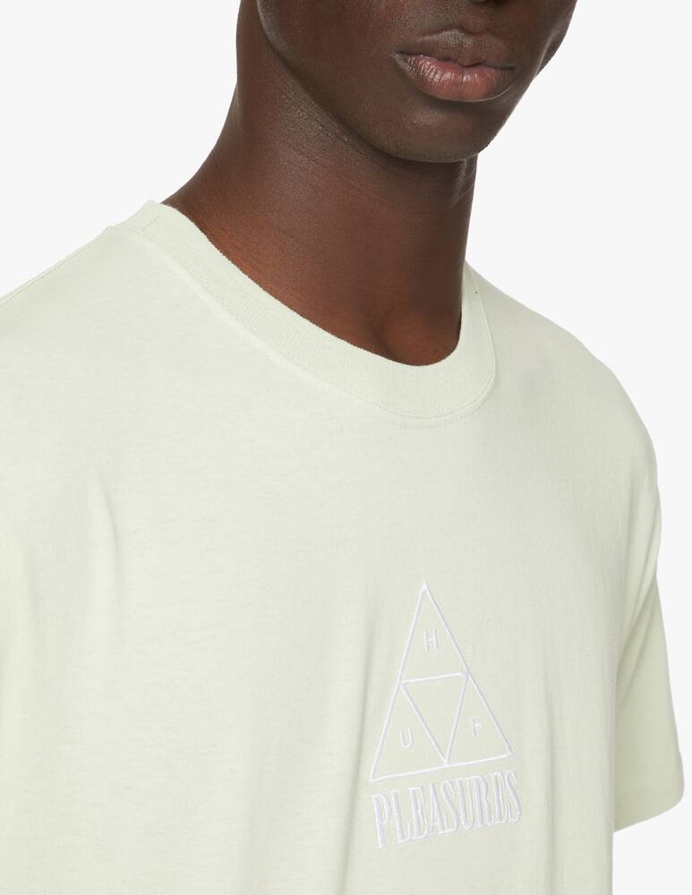 rinascente Huf Huf x pleasures tee logo - Verde