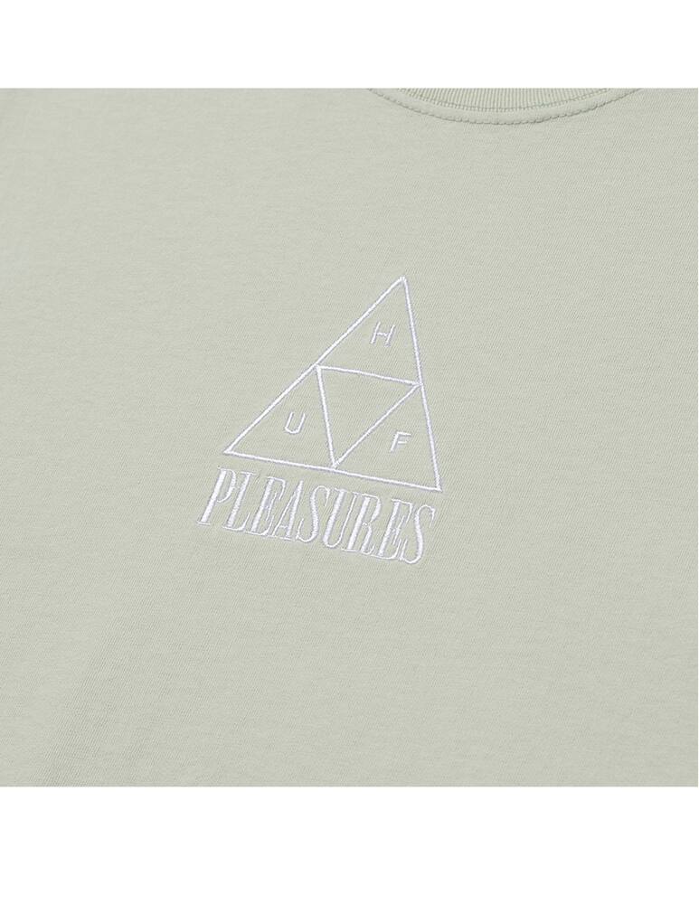 rinascente Huf Huf x pleasures tee logo - Verde