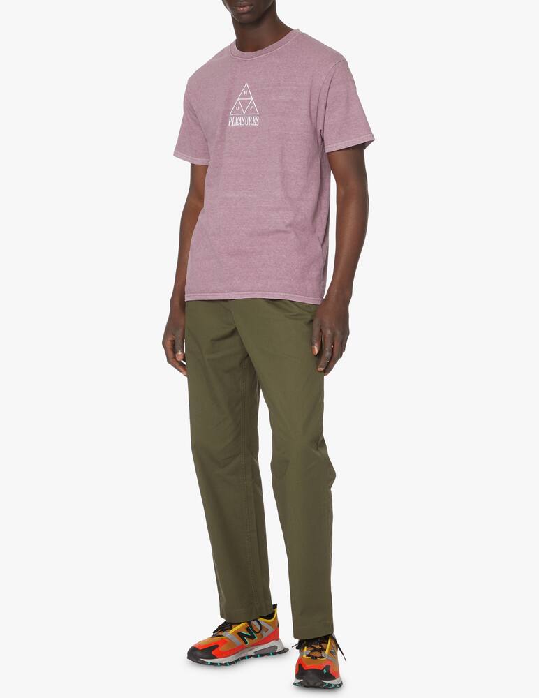 rinascente Huf Huf x pleasures tee logo - Viola