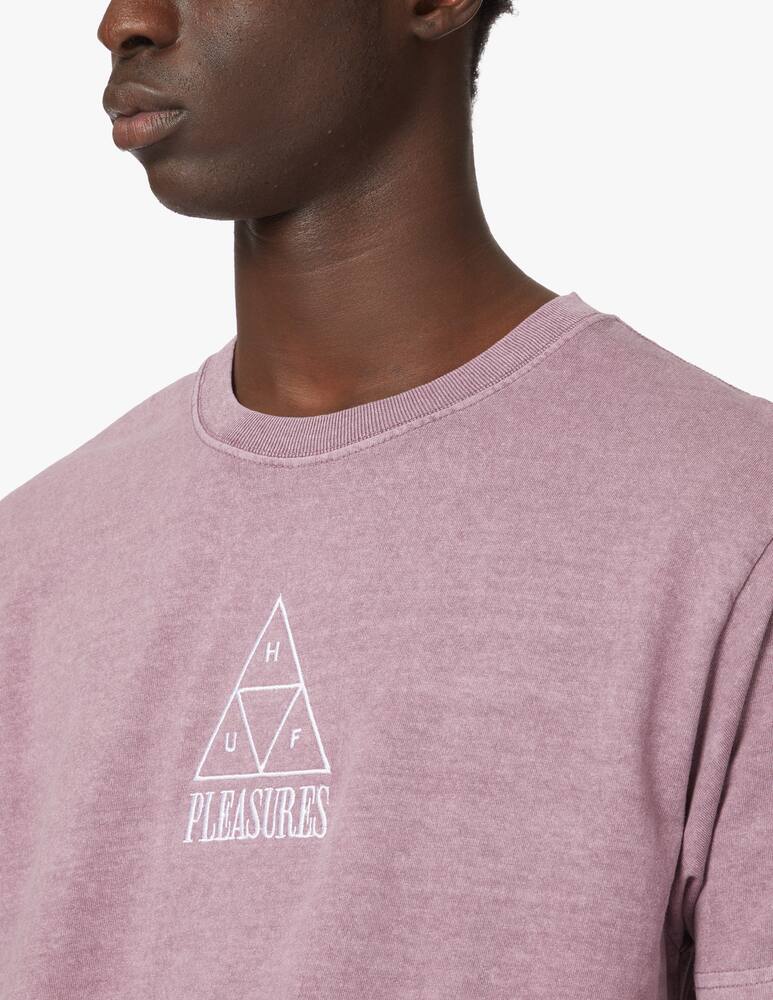 rinascente Huf Huf x pleasures tee logo - Viola