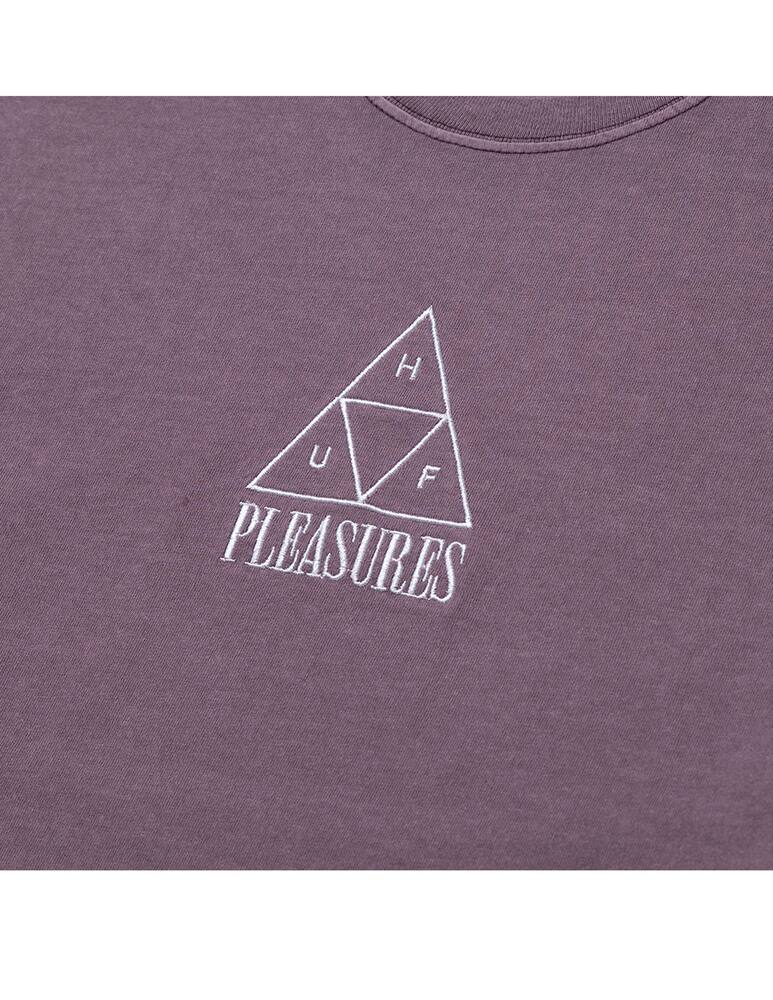 rinascente Huf Huf x pleasures tee logo - Viola