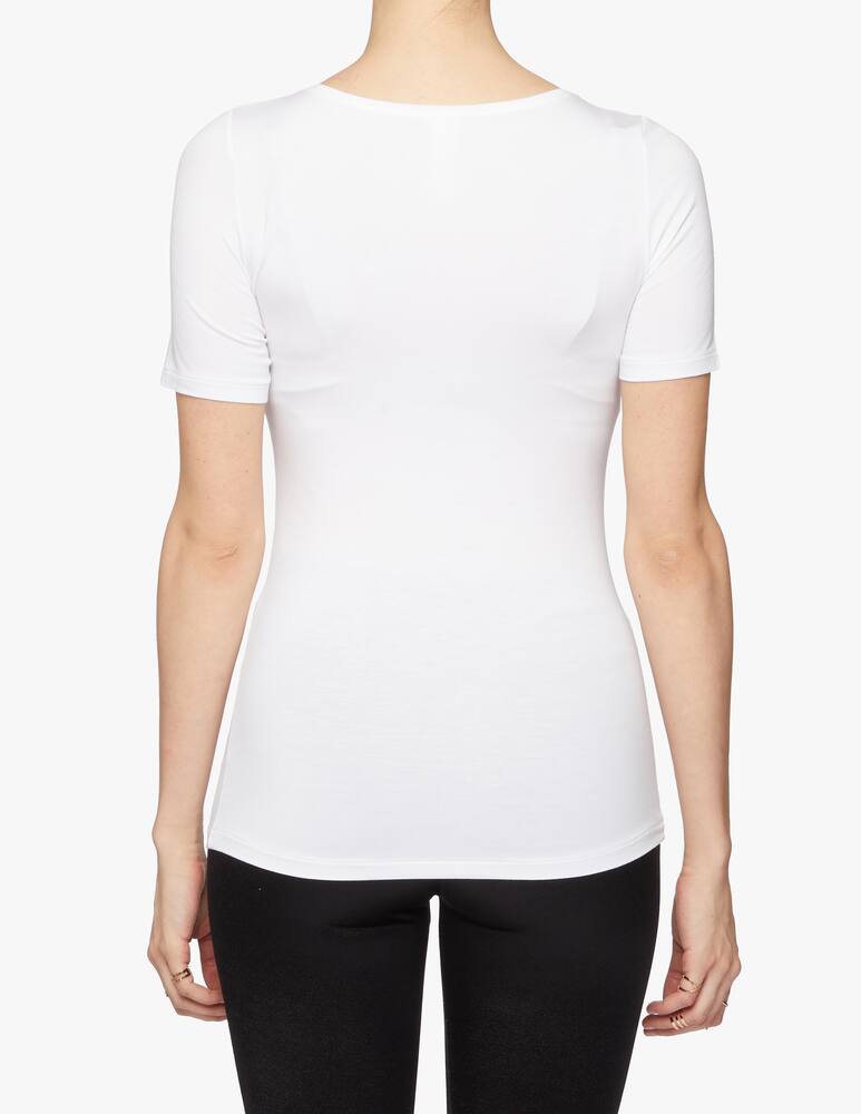 rinascente Hanro Short sleeve top soft touch