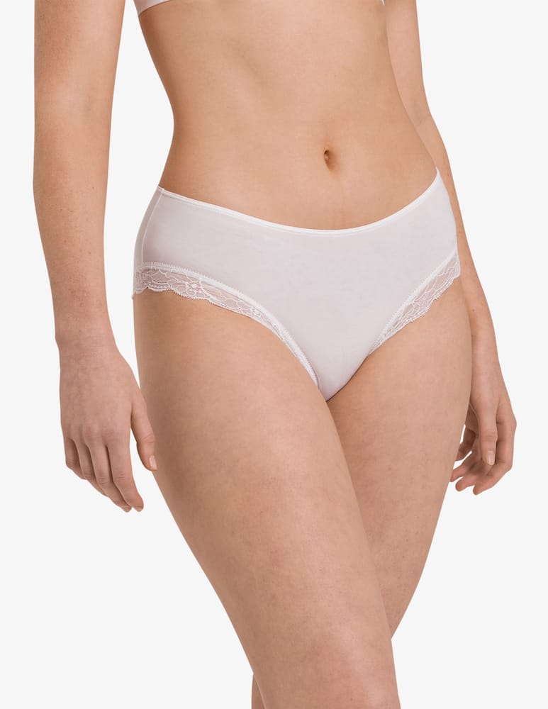 rinascente Hanro Slip midi in pizzo