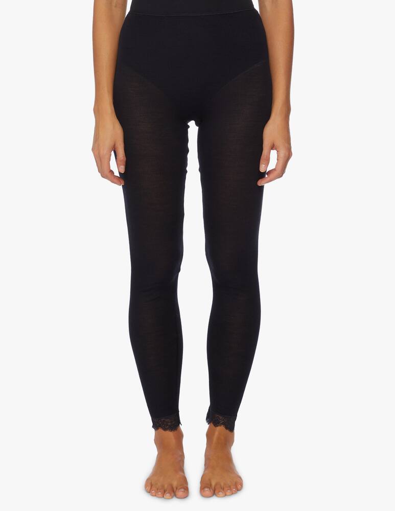 rinascente Hanro Woolen lace leggings