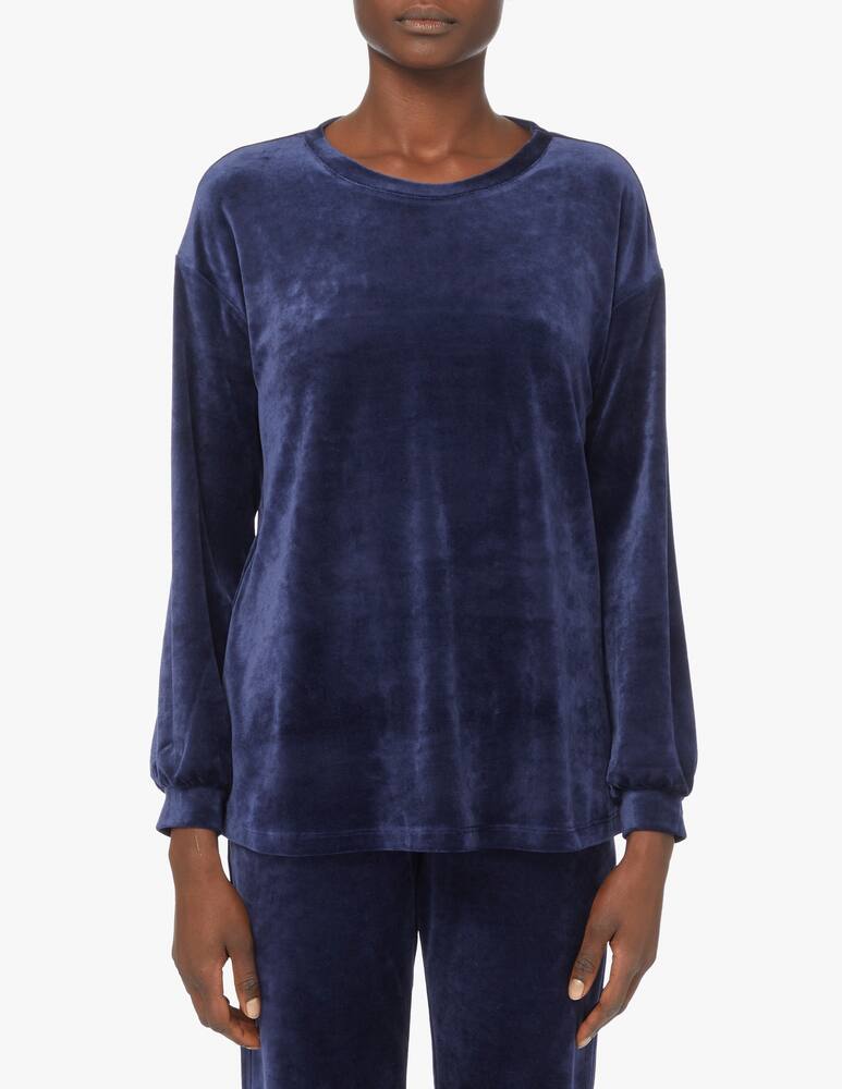 rinascente Hanro Velvet long sleeve top