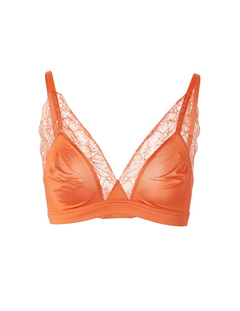 Hanro Juna soft cup bra - orange - picture 1 Hanro Juna soft cup bra - orange - picture 1