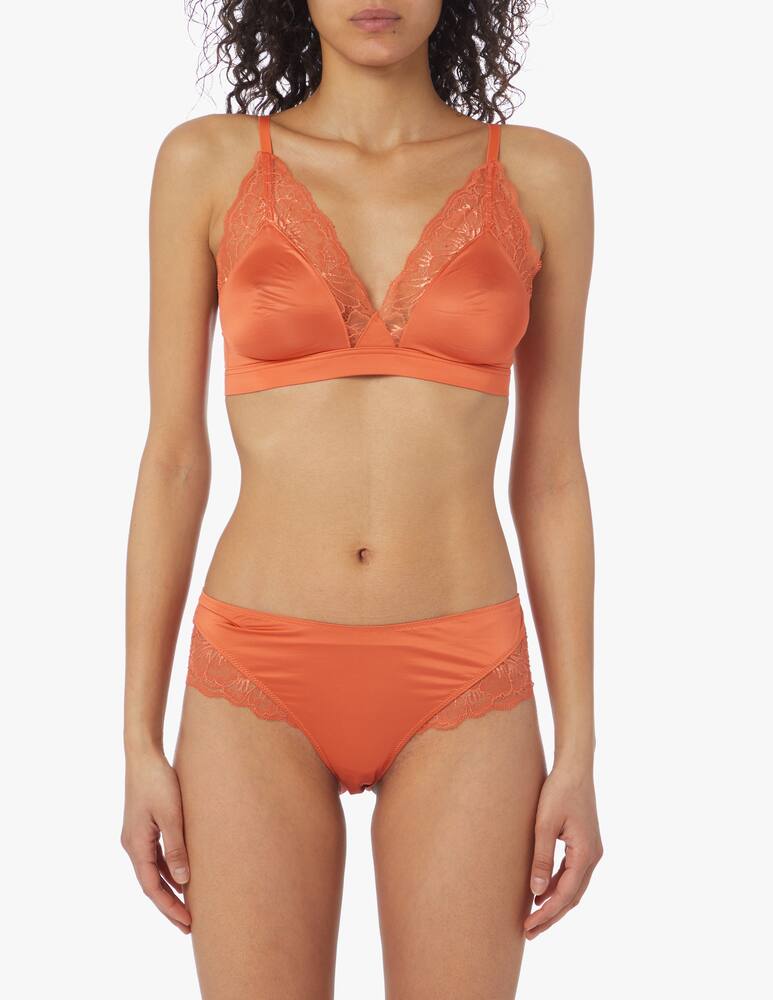 rinascente Hanro Juna midi briefs - orange