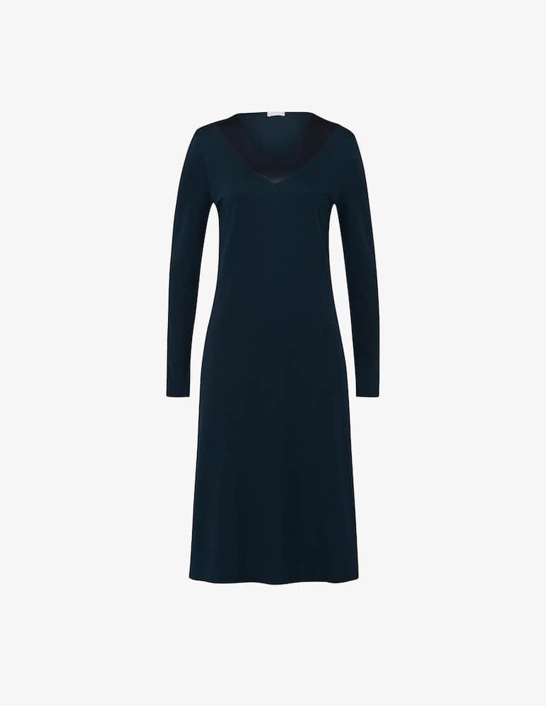 rinascente Hanro Camicia da notte a manica lunga - Blu