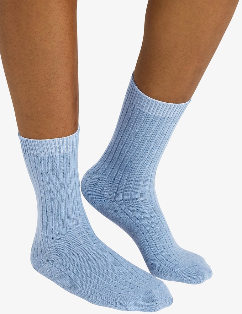 Hanro Socks - Light blue - picture 2 Hanro Socks - Light blue - picture 2