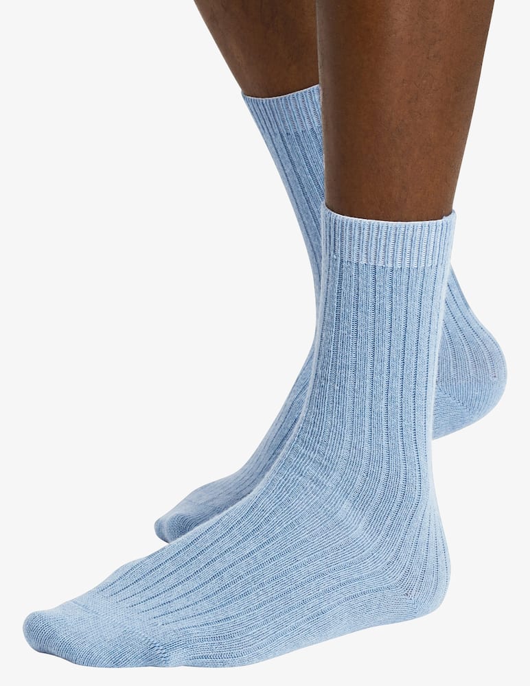 Hanro Socks - Light blue - picture 3 Hanro Socks - Light blue - picture 3