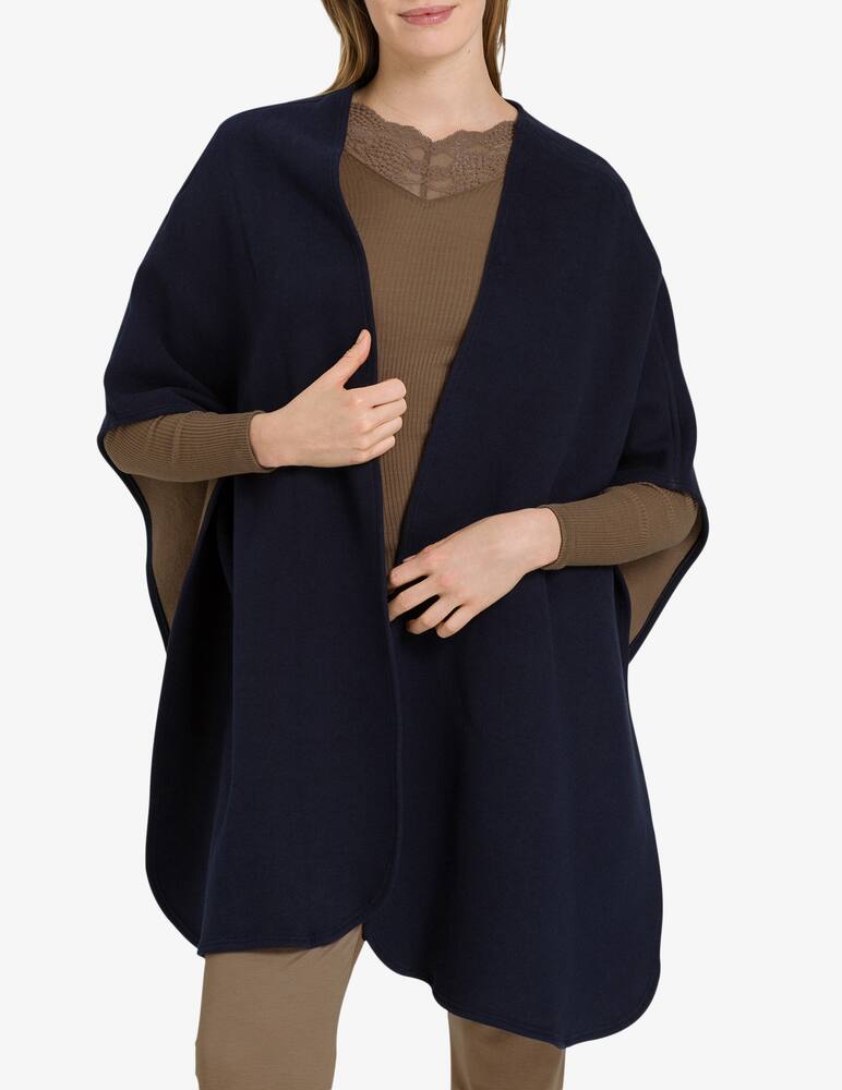 Hanro Poncho - Blu - immagine 1