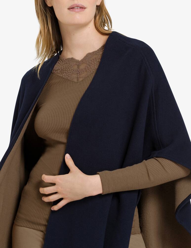 Hanro Poncho - Blu - immagine 4