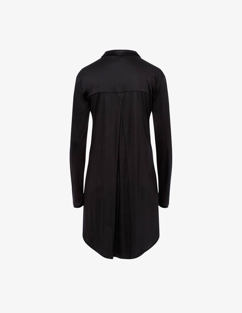 rinascente Hanro Camicia da notte a manica lunga - Nero