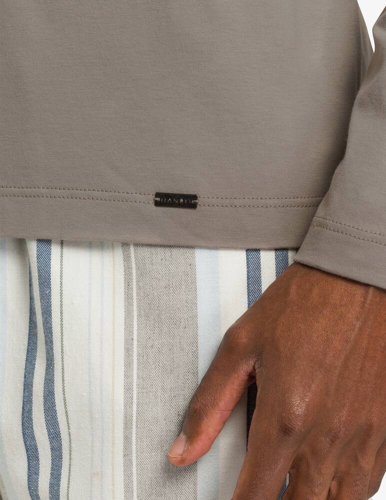 rinascente Hanro Camicia pigiama manica lunga  - Verde