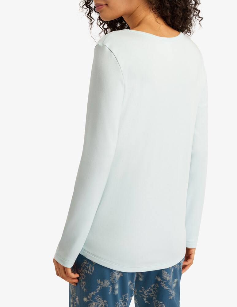 rinascente Hanro Long sleeve cotton top