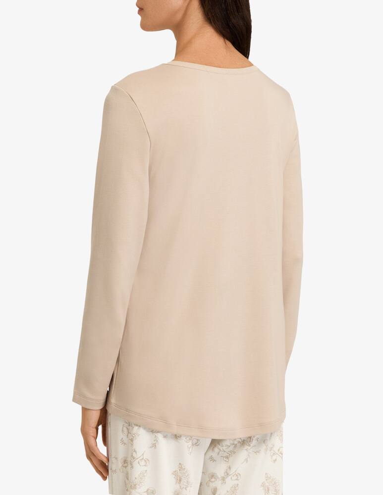 rinascente Hanro Long sleeve cotton top