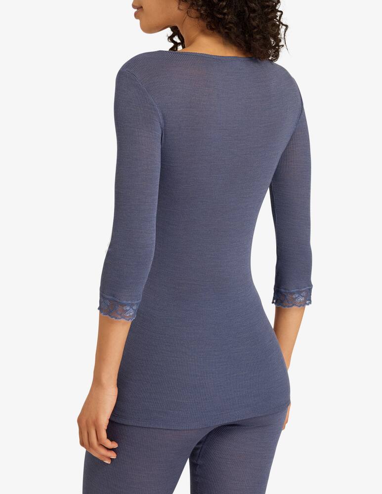 rinascente Hanro Top in lana e seta