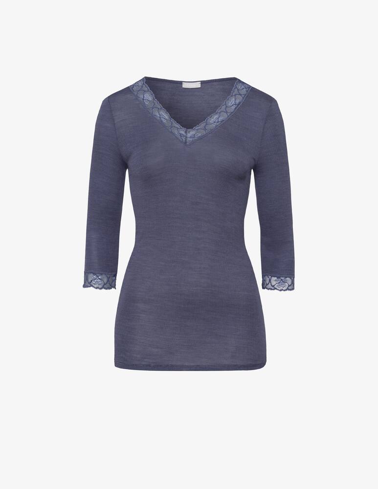 rinascente Hanro Top in lana e seta