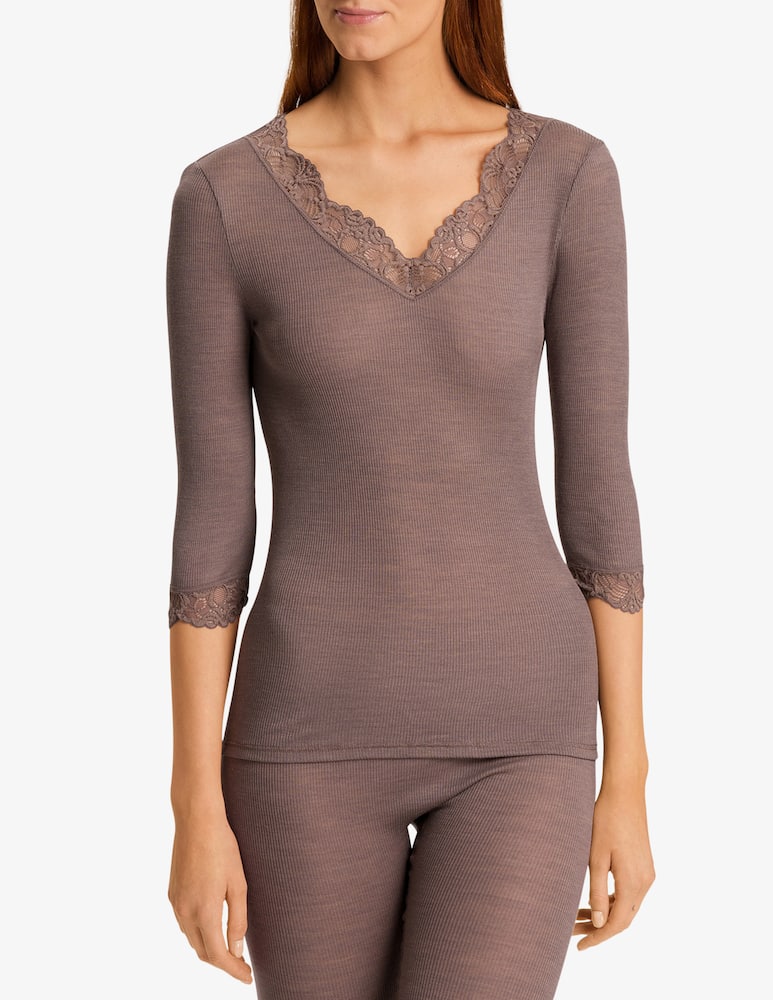 rinascente Hanro Wool and silk top